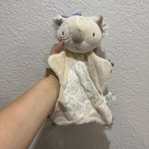 Baby Aspen Cuddles Snuggles Koala Plush Gray Tan Security Blanket Lovey
